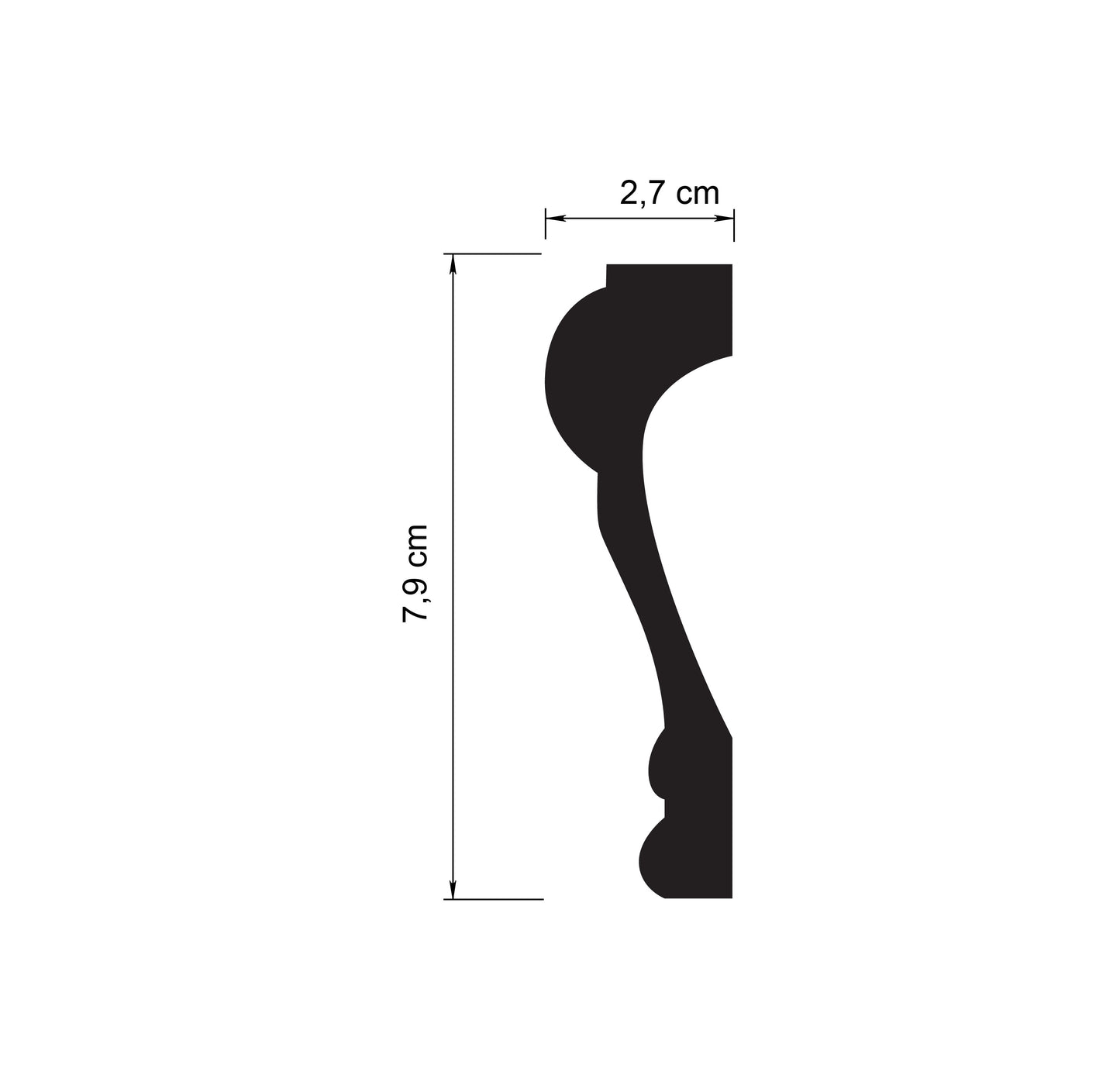 Vägglist Z366