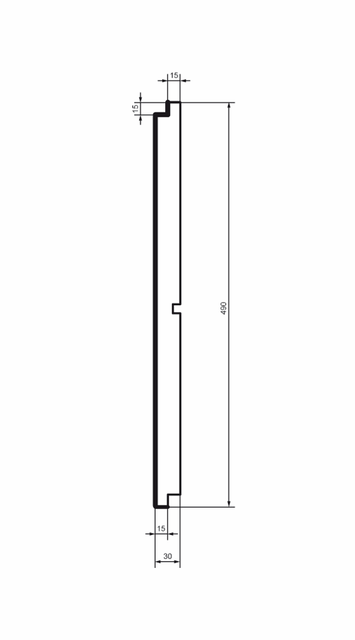 Fasadbeklädnad HC103-3