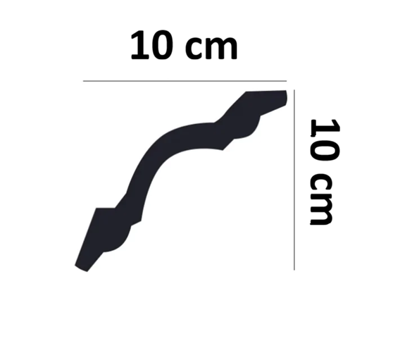 Taklist frigolit GK130