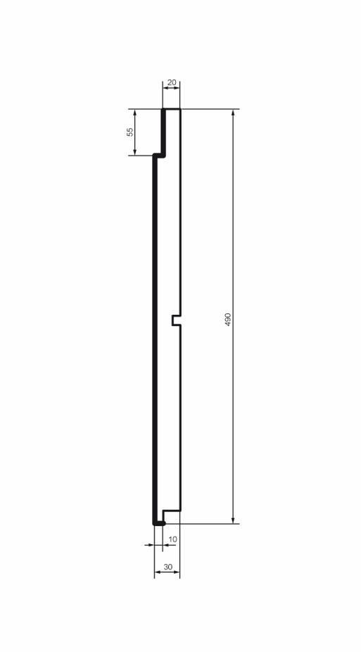 Fasadbeklädnad HC104-3
