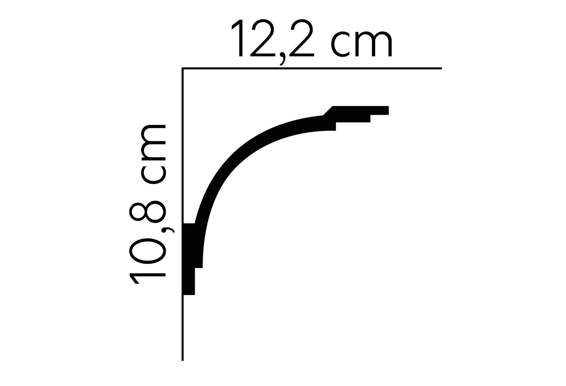 Taklist indirekt ljus MD105